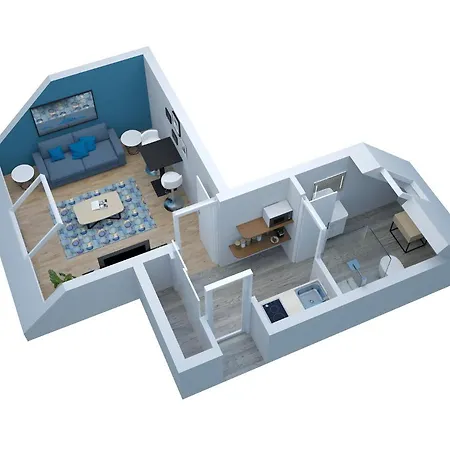 L'appart K-bane- Wifi Fibre- Checkin Auto- 2 Pers * Le Mans