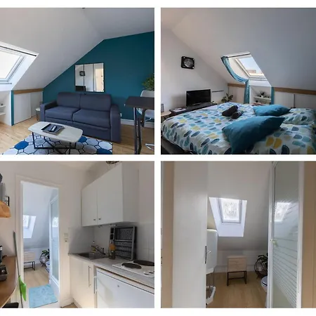 Apartment L'appart K-bane- Wifi Fibre- Checkin Auto- 2 Pers Le Mans