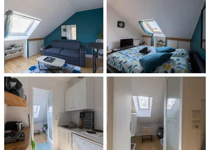 Apartmán L'appart K-bane- Wifi Fibre- Checkin Auto- 2 Pers Le Mans