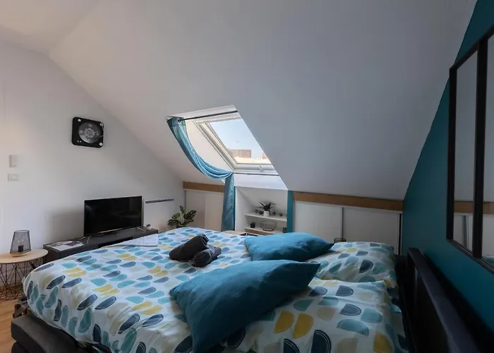 L'appart K-bane- Wifi Fibre- Checkin Auto- 2 Pers * 勒芒